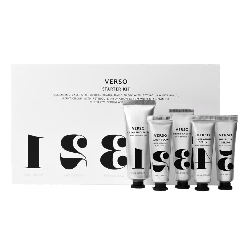 VERSO SKINCARE Starter Kit Gesichtspflegeset