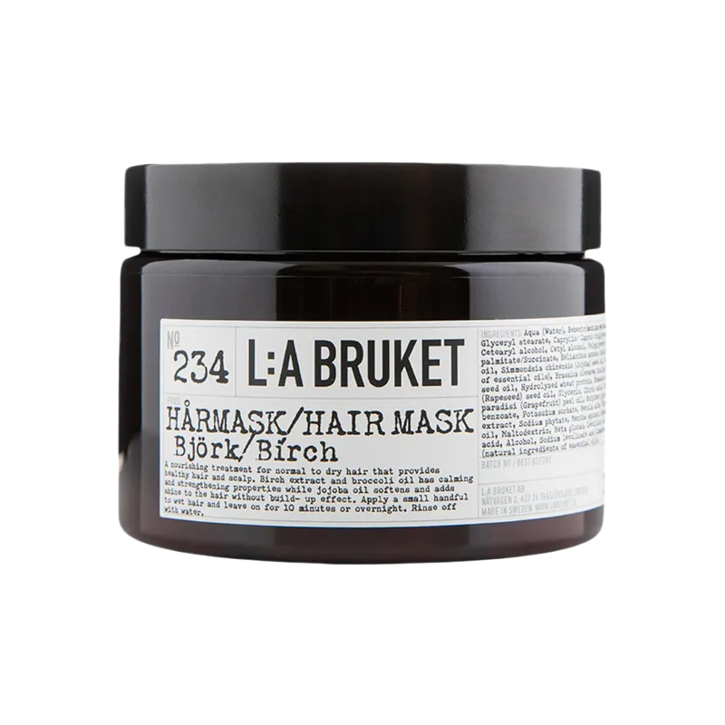 L:A BRUKET No. 234 Hairmask Birch Haarmaske