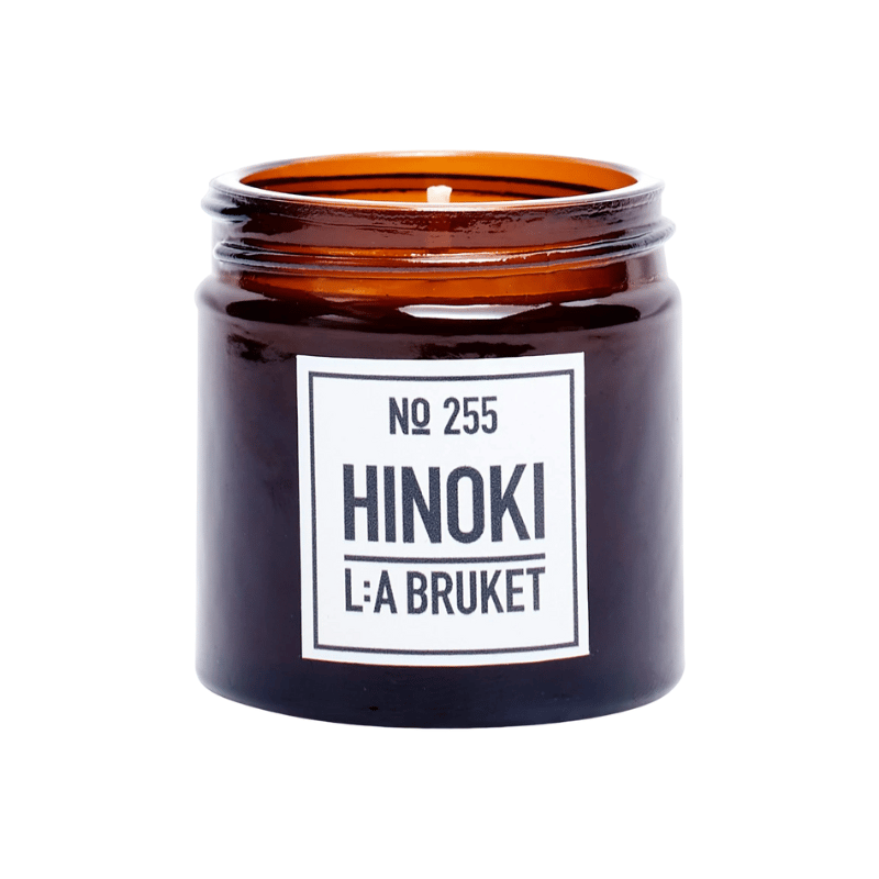 L:A BRUKET No. 255 Scented Candle Hinoki 50g Duftkerze
