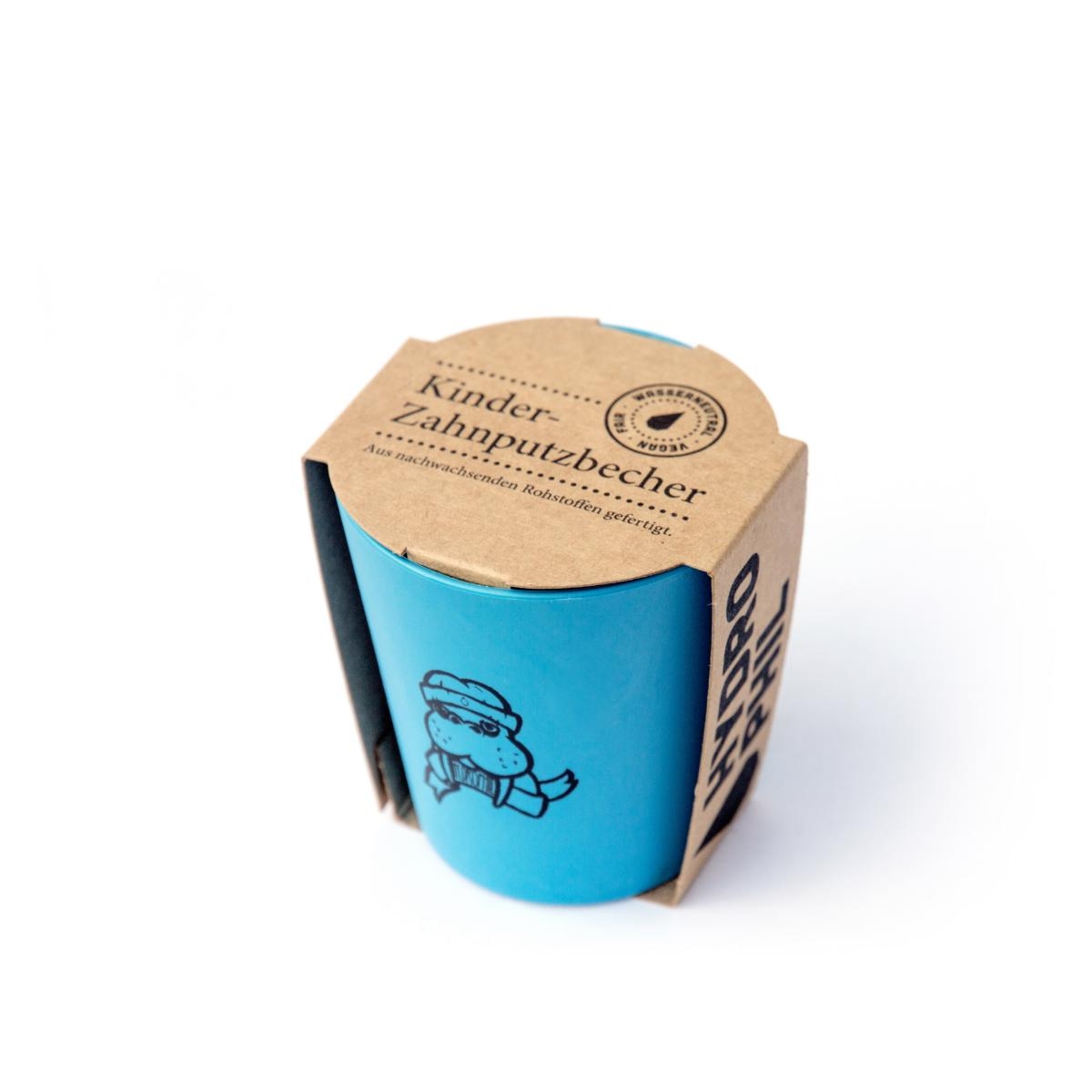 Kinder Zahnputzbecher blau