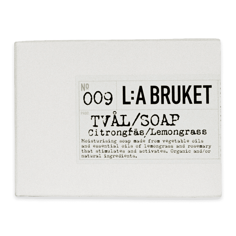 L:A BRUKET No. 009 Bar Soap Lemongrass Seife