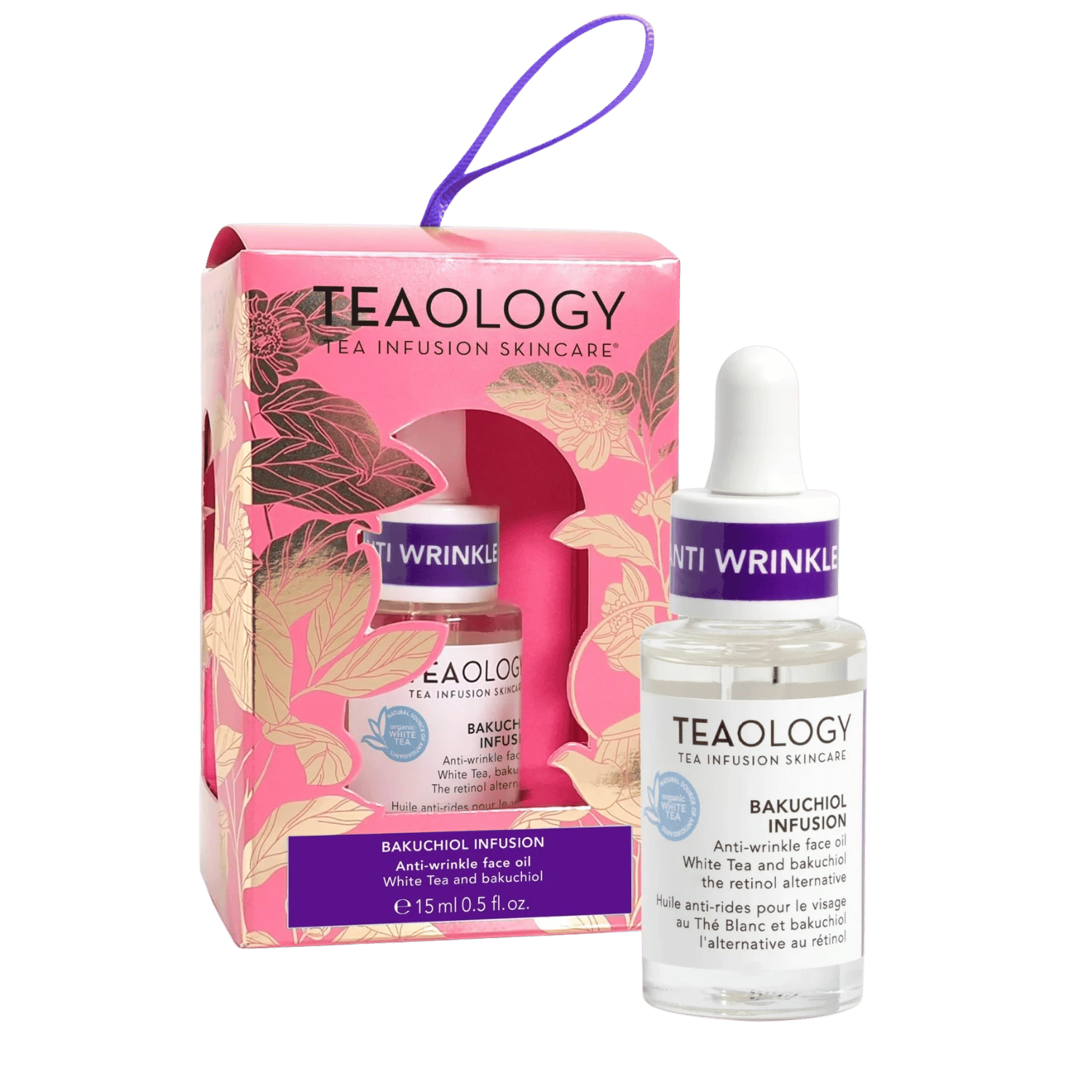 TEAOLOGY Bakuchiol Infusion Gold Infusion Gesichtsöl