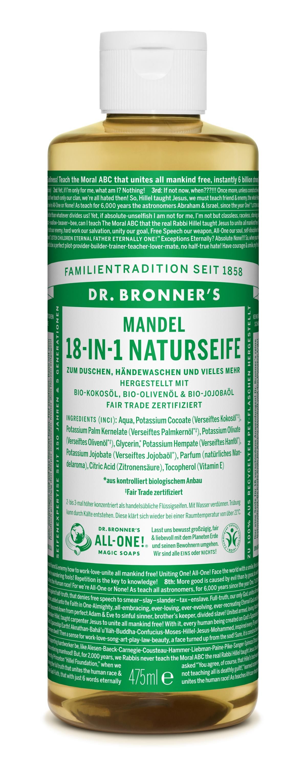 18 in 1 Bio Naturseife Mandel