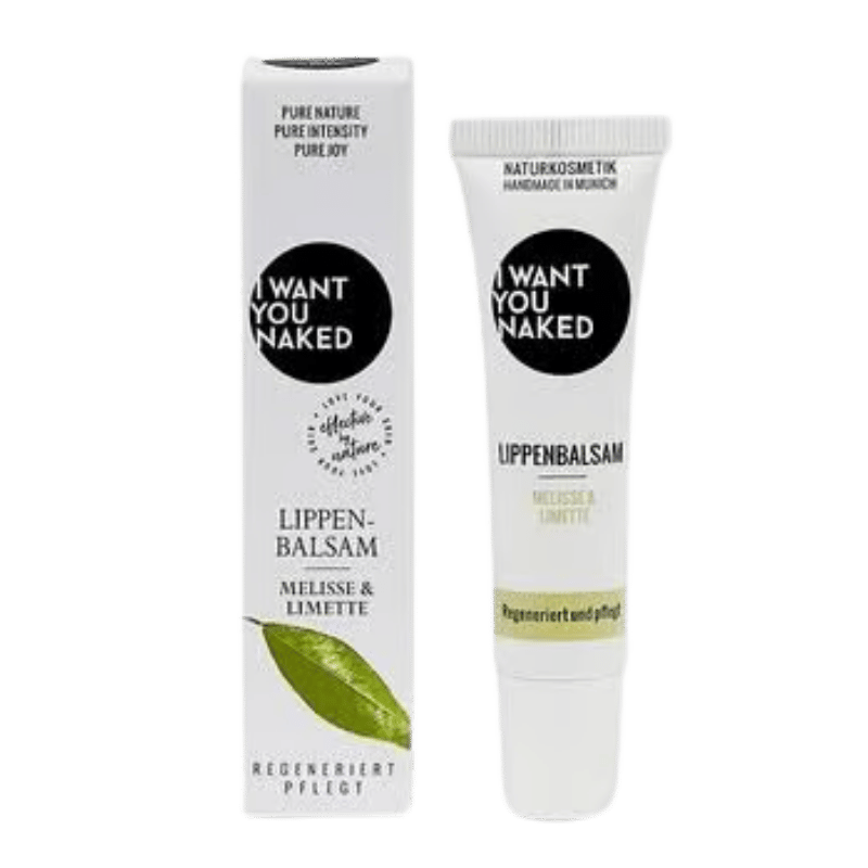 I want you naked Lippenbalsam mit Melisse & Limette