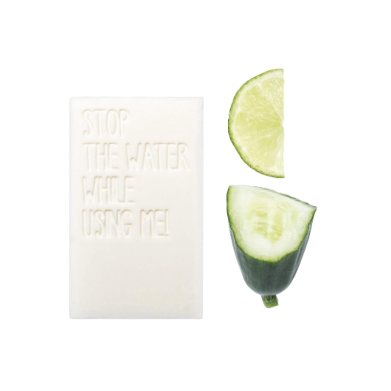 STOP-THE-WATER-WHILE-USING-ME-ALL-NATURAL-CUCUMBER-LIME-BAR-SOAP All Natural Cucumber Lime Bar Soap