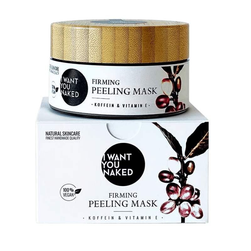 I want you naked Firming Peeling Mask mit Koffein & Vitamin E