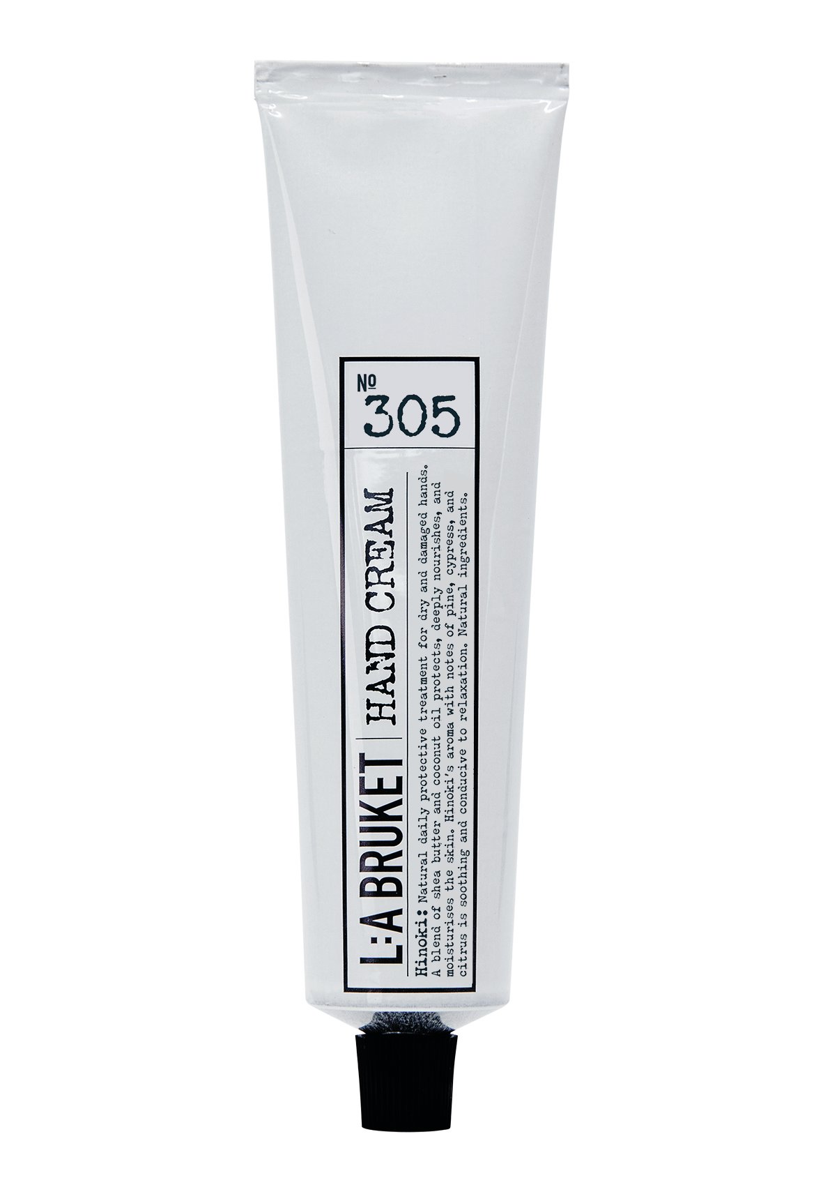 L:A BRUKET No. 305 NEW Hand Cream Hinoki 30ml Handcreme