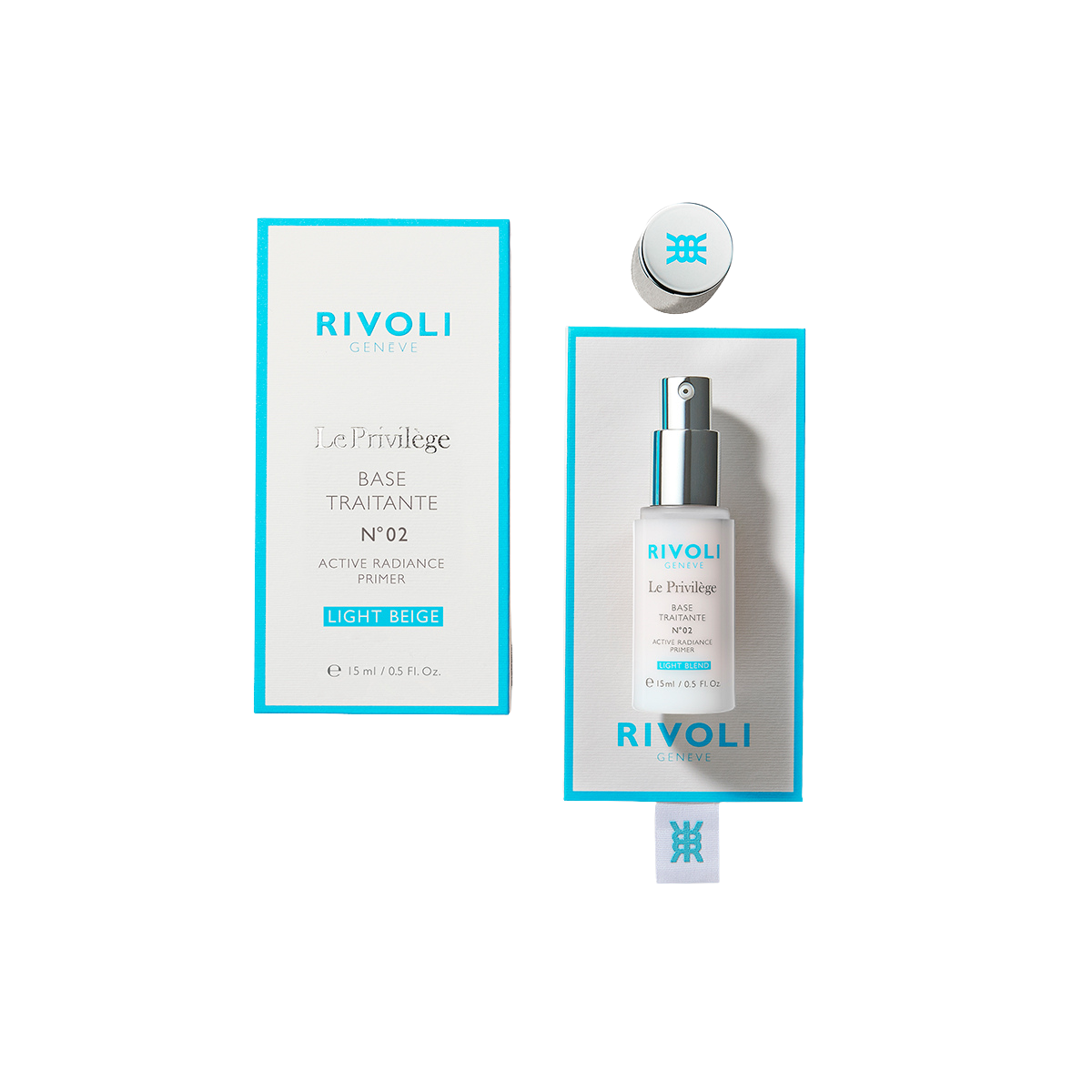 RIVOLI Le Privilège Base Traitante Primer 2.0 Light Beige Travel Size