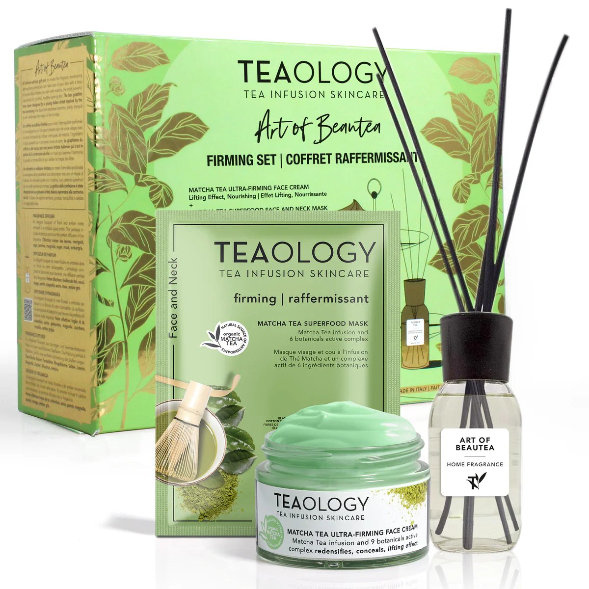 TEAOLOGY The Art of BeauTea Matcha Tea Firming Set