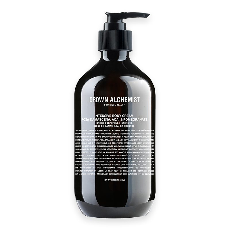 Intensive-Body-Cream-500mL Intensive Body Cream Rosa Damascena, Acai & Pomegranate