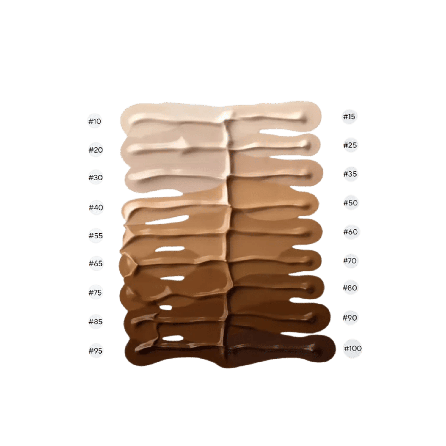 MADARA Organic Skincare SKINONYM Semi-Matte Peptide Foundation, #40 SAND