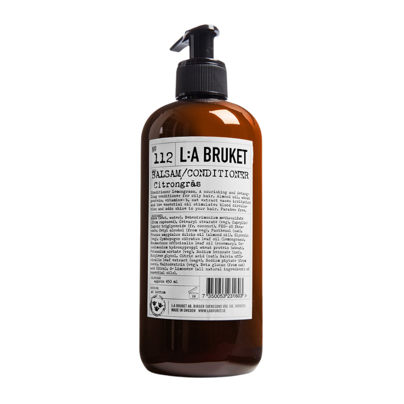 No-112-Conditioner-Lemongrass-450ml L:A BRUKET No. 112 Conditioner Lemongrass 450ml Conditioner
