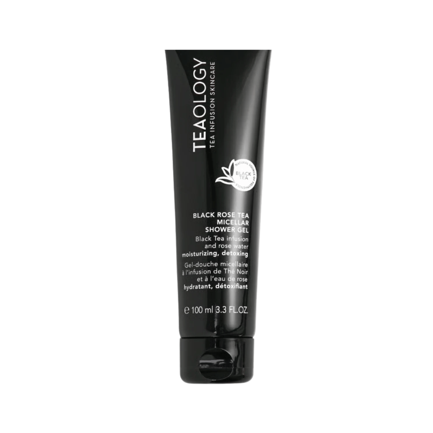 TEAOLOGY Black Rose Tea Micellar Shower Gel 100ml Try me size