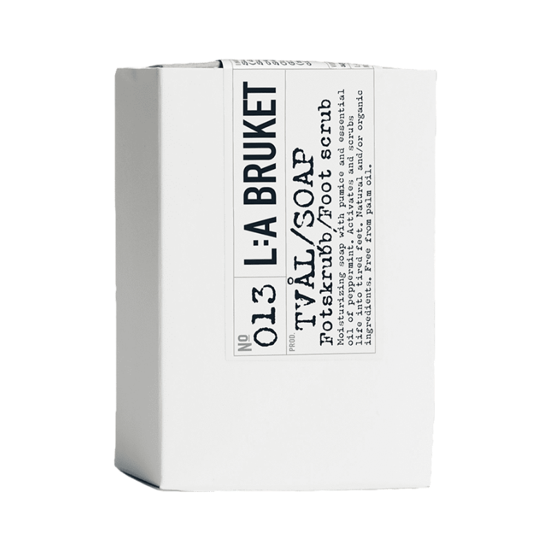 L_A-BRUKET-NO-013-BAR-SOAP-FOOT-SCRUB-PEPPERMINT L:A BRUKET No. 013 Bar Soap Foot Scrub Peppermint