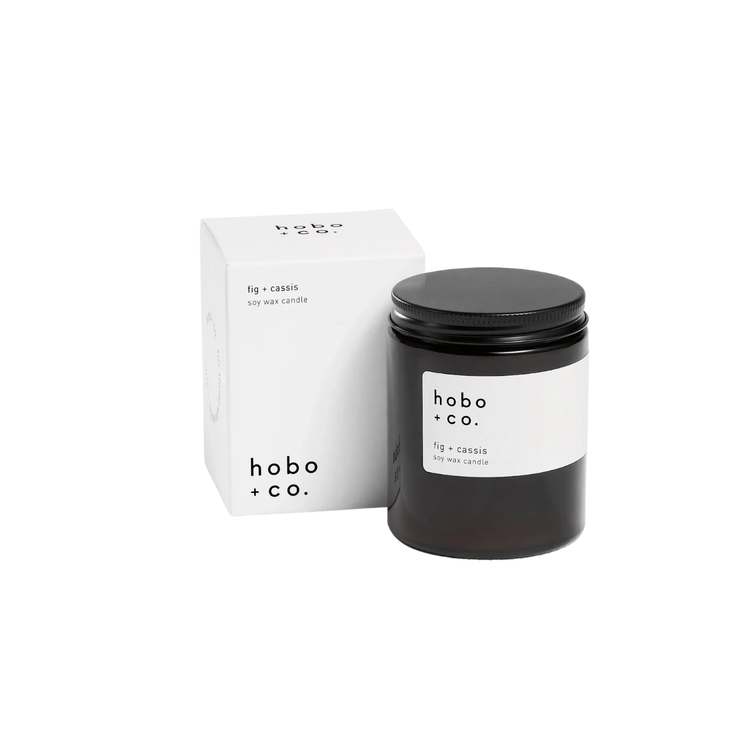 hobo + co Fig + Cassis Essential Oil Candle 180ml