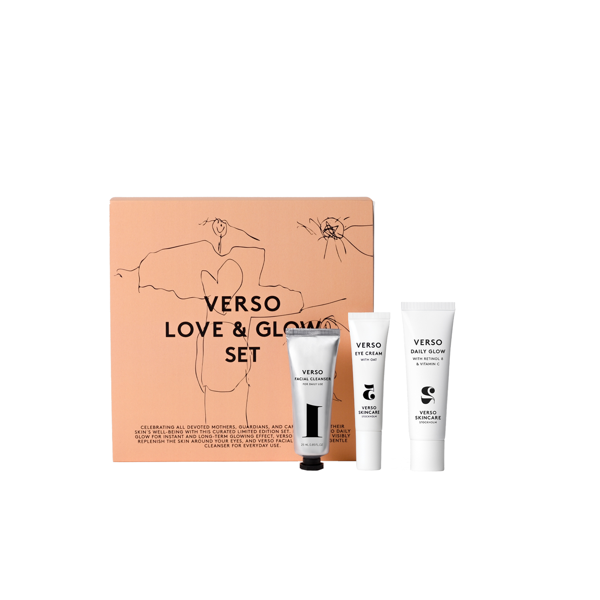 VERSO SKINCARE Love & Glow Woman´s Set Geschenkbox