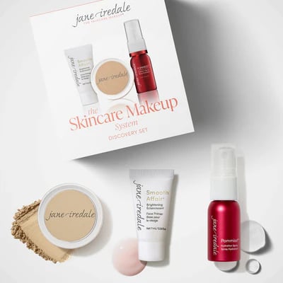 Jane Iredale Skincare Make up System Discovery Set Warm Sienna