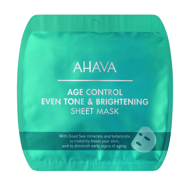 Ahava Age Control Even Tone & Brightening Sheet Mask