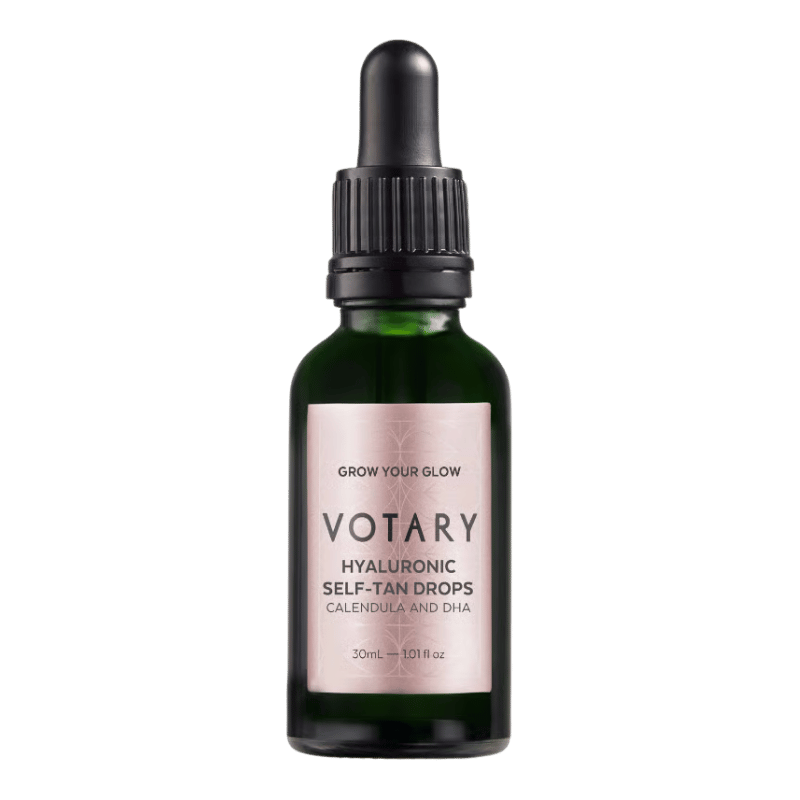 VOTARY Hyaluronic Self-Tan Drops; Calendula and DHA