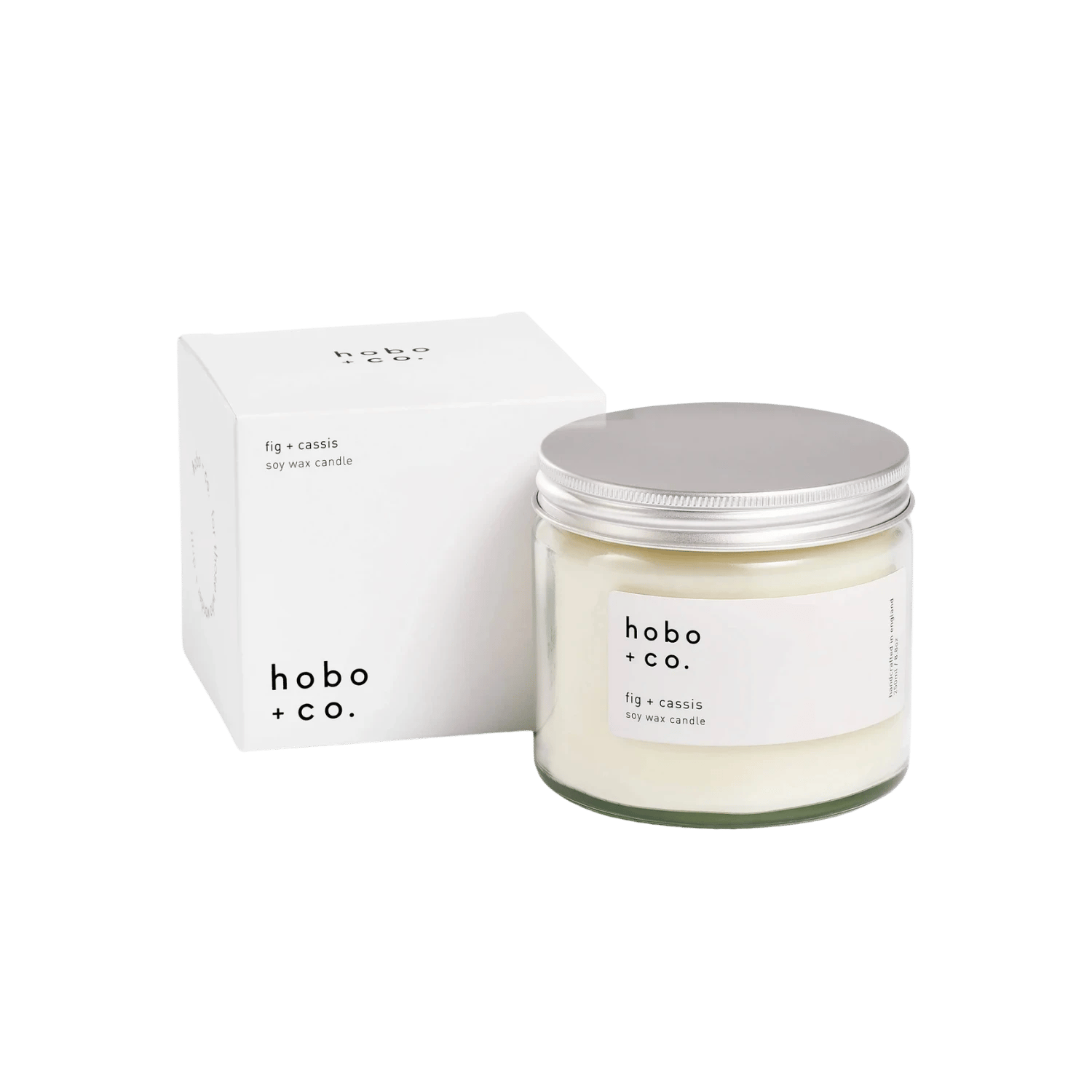 hobo + co Fig + Cassis Essential Oil Candle 250ml