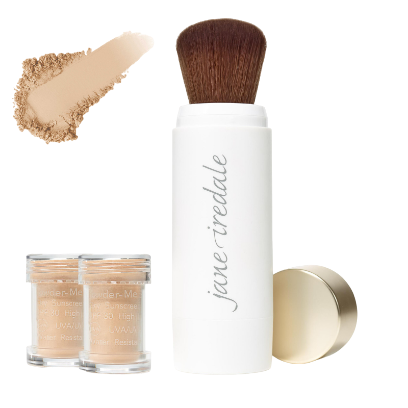 Jane Iredale Mineral Make-up Powder-Me SPF30 Brush div. Farben