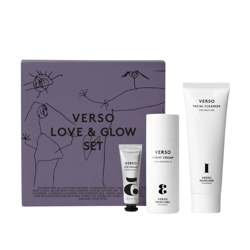 VERSO SKINCARE Love & Glow Set Geschenkbox