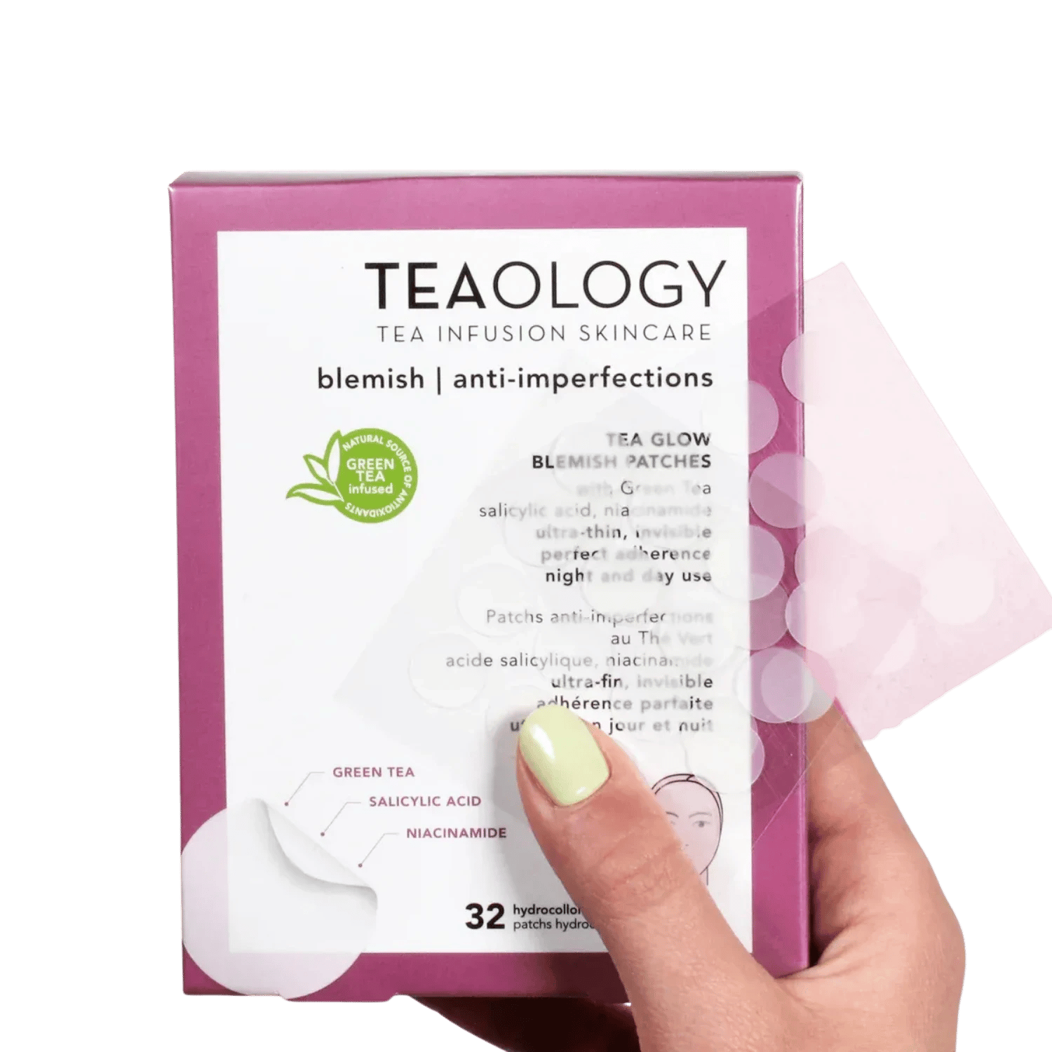 TEAOLOGY Tea Glow Blemish Patches (32 Stck) Pickelpflaster