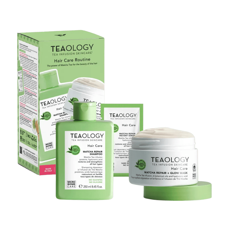 TEAOLOGY Matcha Repair Hair Care Routine Kit Haarpflegeset