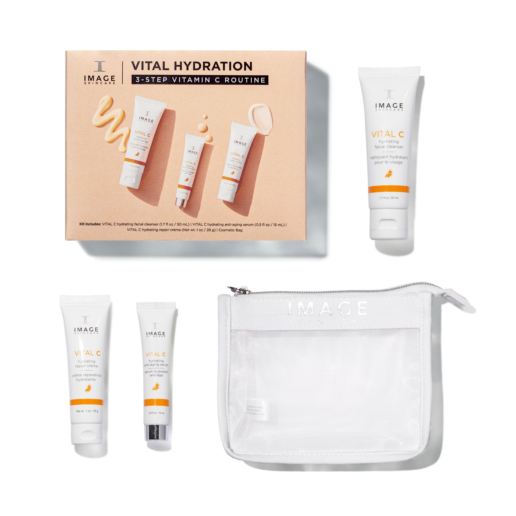 Image Skincare Vital Hydration Travel Set Gesichtsreiniger