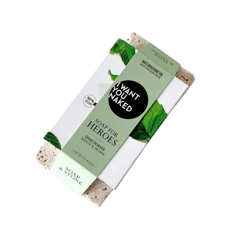 I want you naked SOAP & STONE Naked Stone mit Duschseife SOAP FOR HEROES