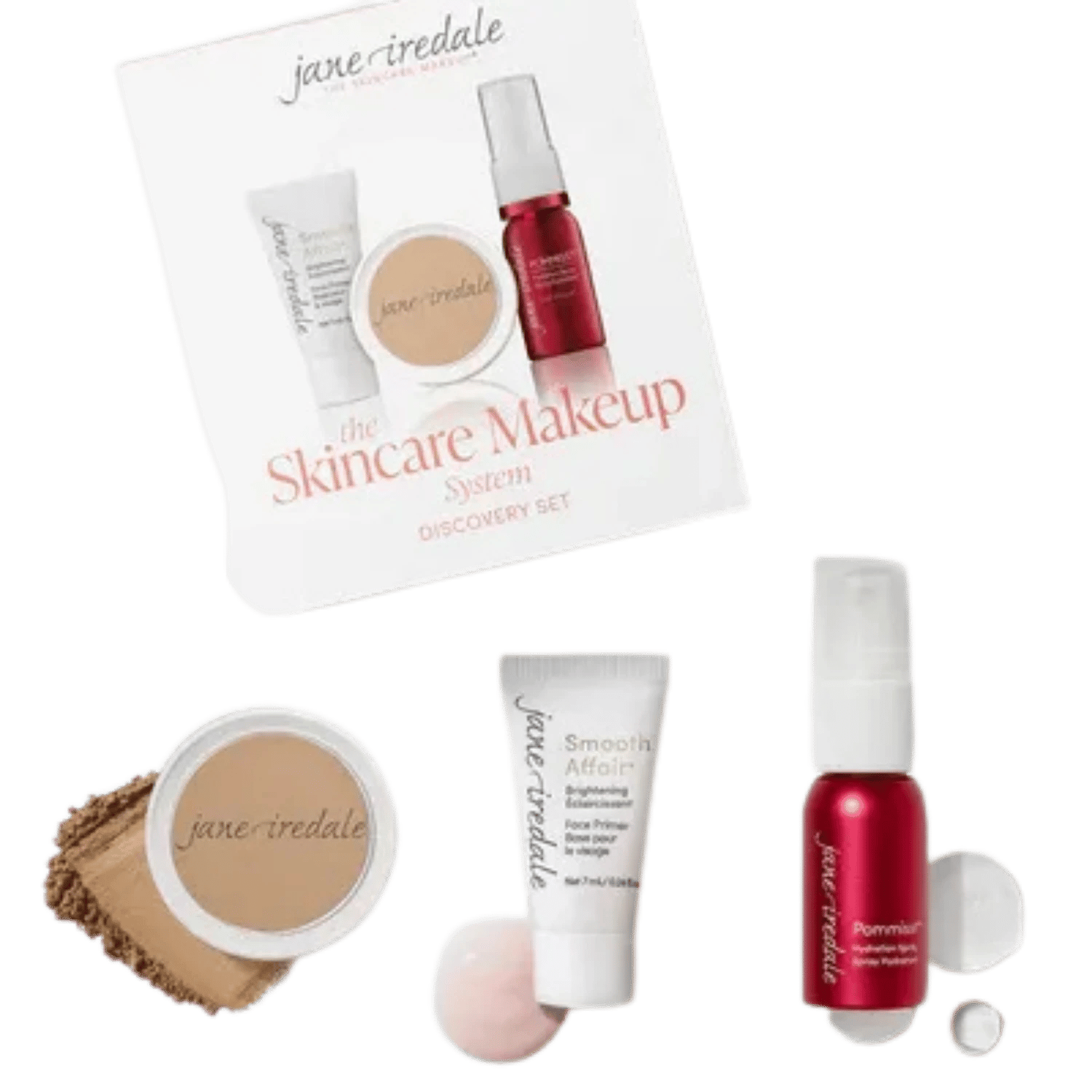 Jane Iredale Skincare Make up System Discovery Set Latte