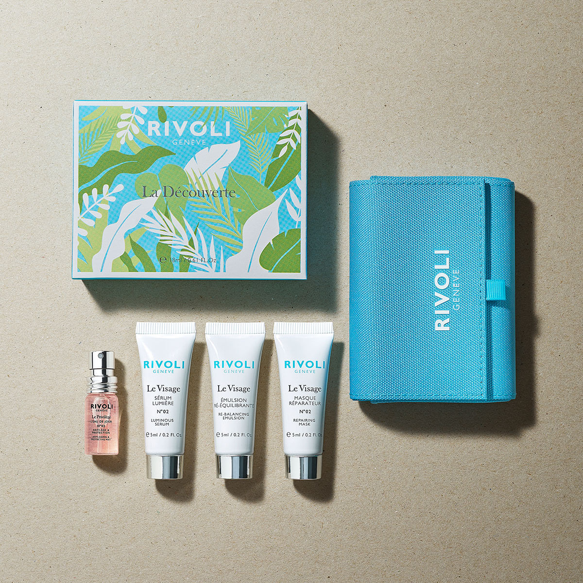 RIVOLI La Découverte Sample Set Gesichtsserum