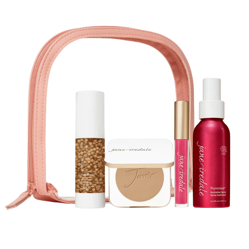 Jane Iredale Mineral Make-up After Glow Pflege Set I Latte