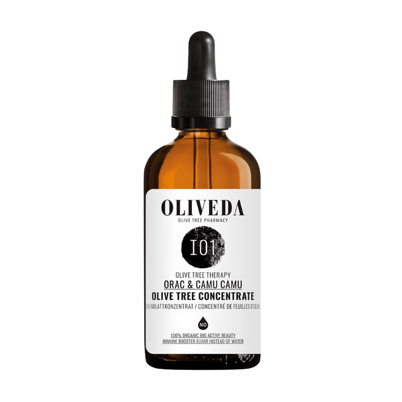 OLIVEDA I01 Olivenblattkonzentrat Orac & Camu Camu