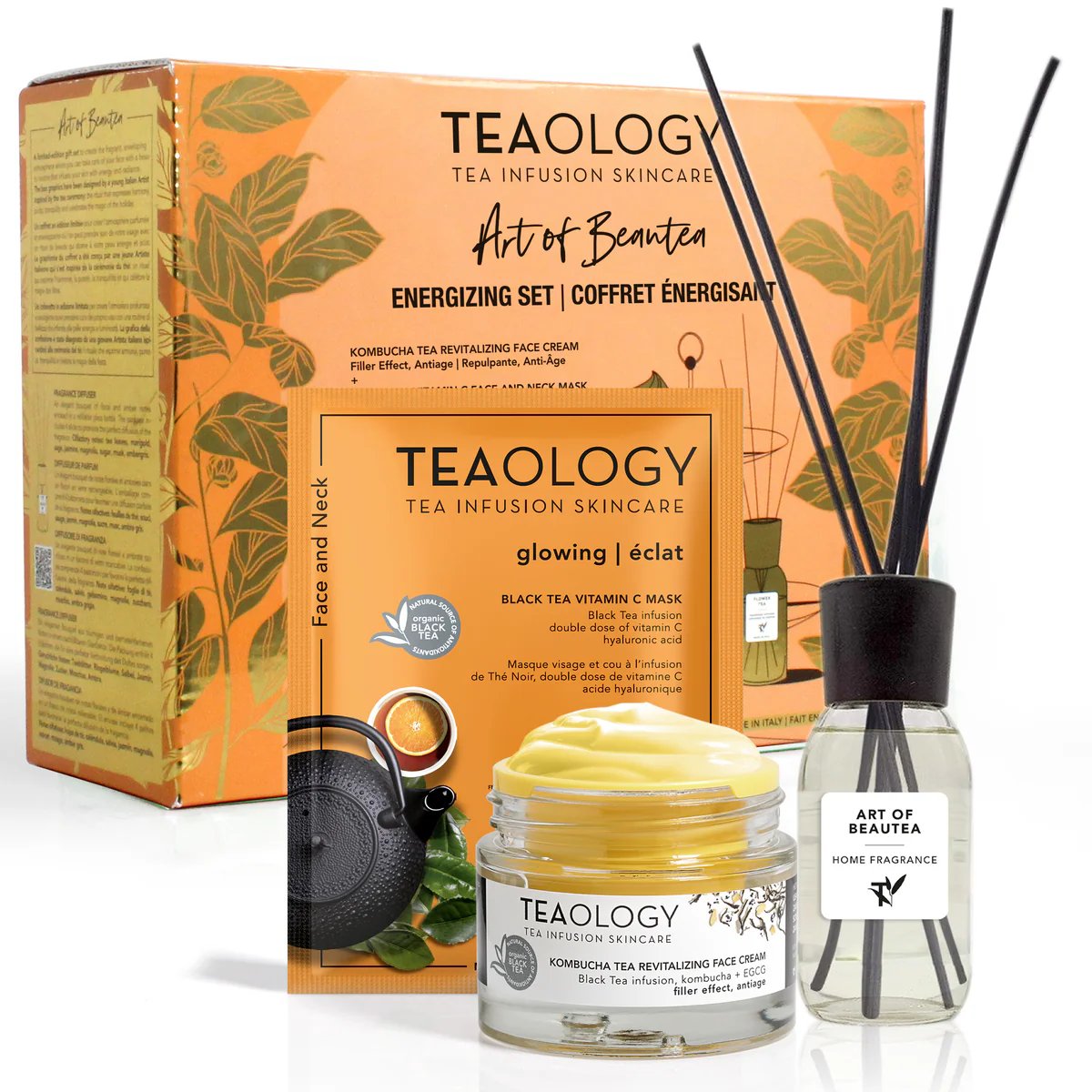 TEAOLOGY The Art of BeauTea Kombucha Tea Energizing Set