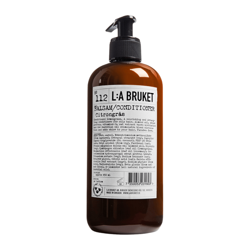 L:A BRUKET No. 112 Conditioner Lemongrass 450ml Conditioner