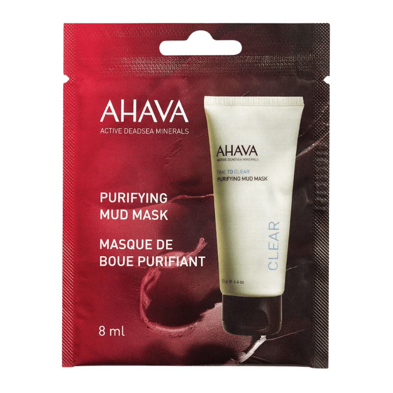 Ahava Purifying Mud Mask Sheet Mask Tuchmaske