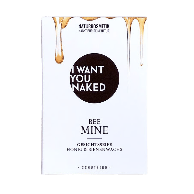 I want you naked BEE MINE Gesichtsseife mit Honig & Bienenwachs
