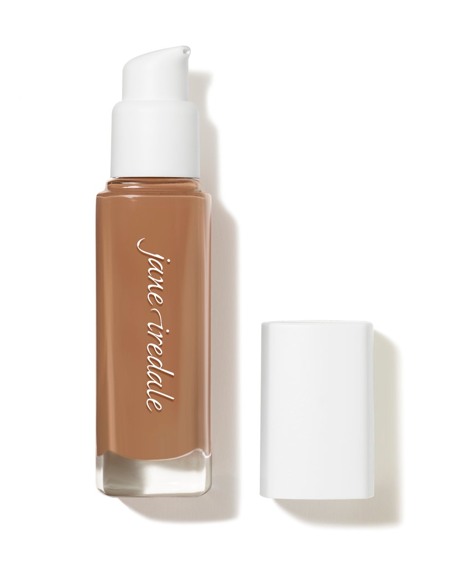 Jane Iredale Skintuition SPF 30 Radiance Boosting Liquid Foundation #54 Medium Dark