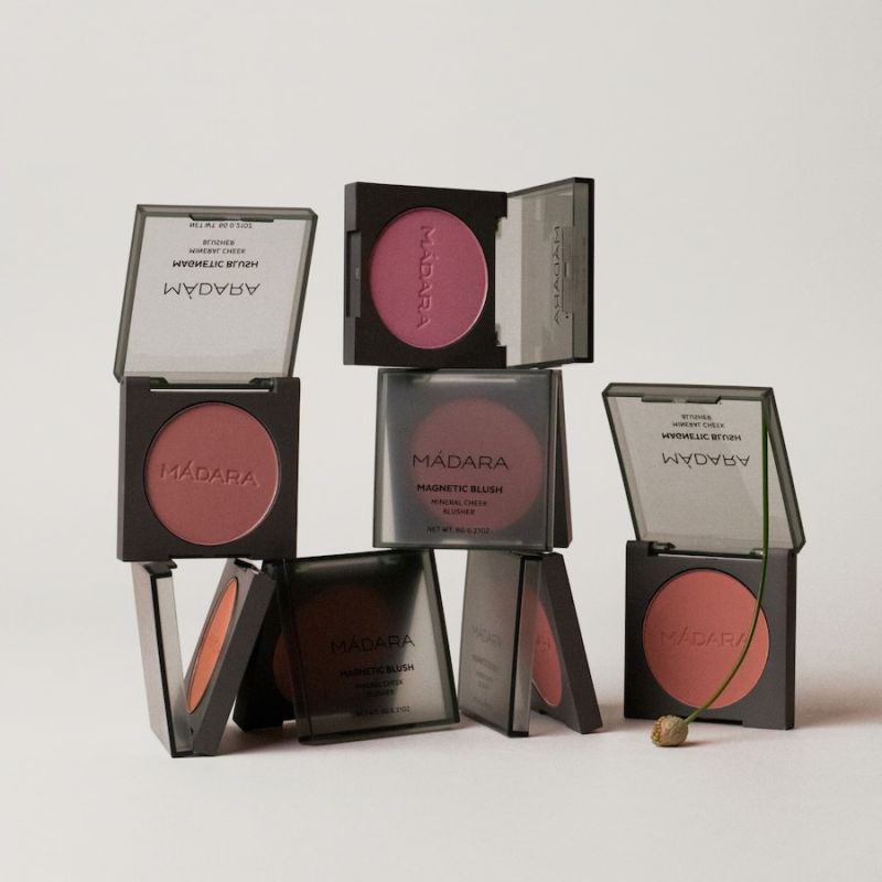 MADARA Organic Skincare MAGNETIC BLUSH Mineral Cheek Blusher, #3 COLD CHEEKS