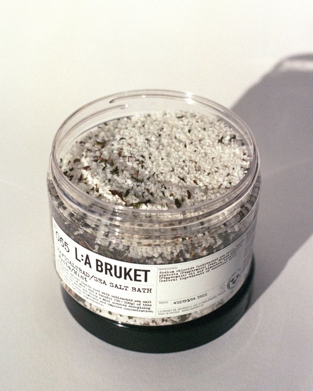 L:A BRUKET No. 065 Bath Salt Mint Badesalz