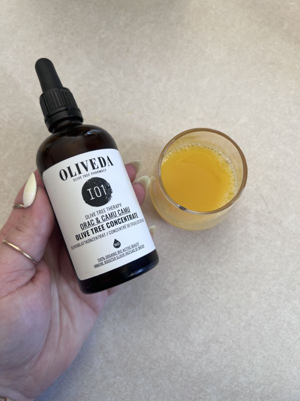 OLIVEDA I01 Olivenblattkonzentrat Orac & Camu Camu