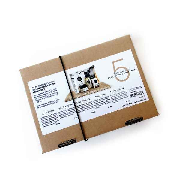 I want you naked FANTASTIC FIVE Coco Glow Box mit 5 Mini Größen