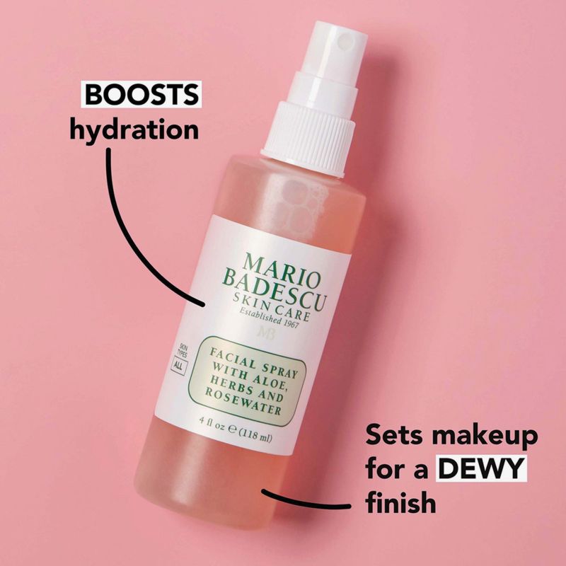 Mario Badescu Skincare Facial Spray mit Aloe, Herbs & Rosewater 118ml