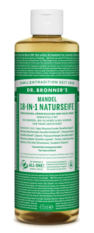 Dr. Bronner's 18 in 1 Bio Naturseife Mandel