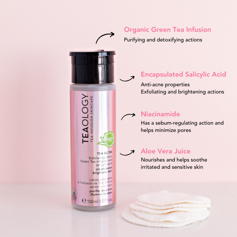 TEAOLOGY Tea Glow Exfoliating Lotion 50ml Try me size