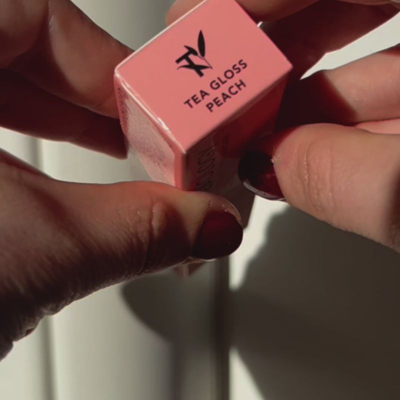 TEAOLOGY Glossy Peach Volume Lip Treatment Lipgloss
