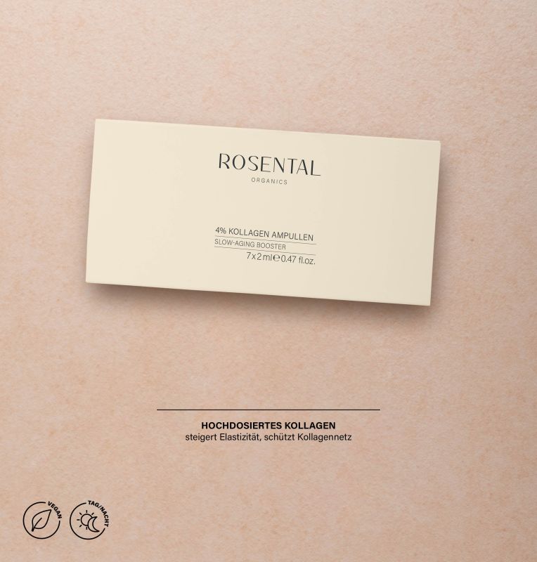 Rosental 4% Kollagen Ampullen I Slow-Aging Booster