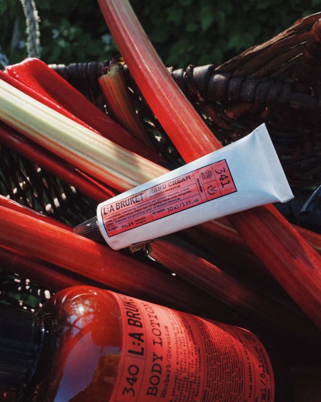 L:A BRUKET No. 341 Hand Cream RHUBARB/GERANIUM 70ML CosmosNat