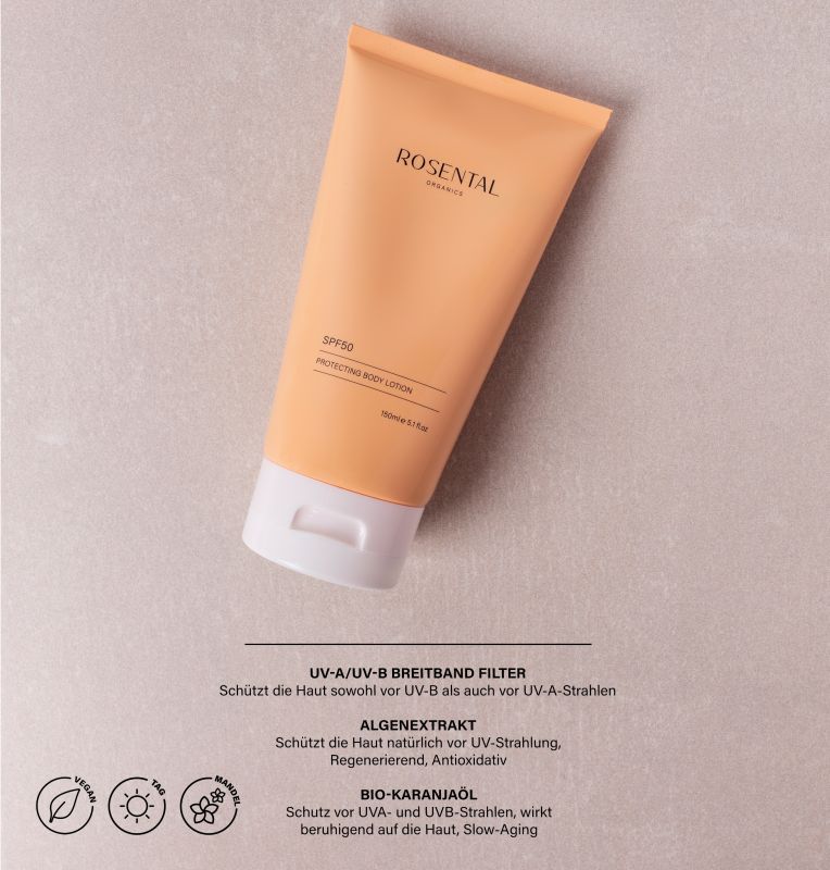 Rosental SPF50 I Protecting Body Lotion Sonnencreme